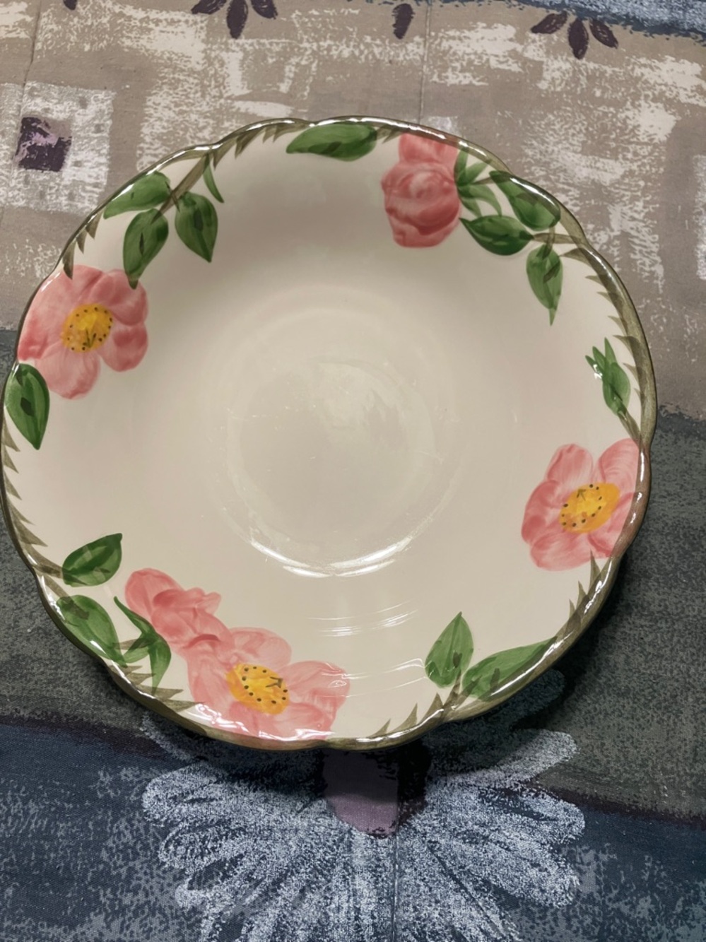 Franciscan Desert Rose Serving Bowl 8 Inches Round 3 deep serving  bowl